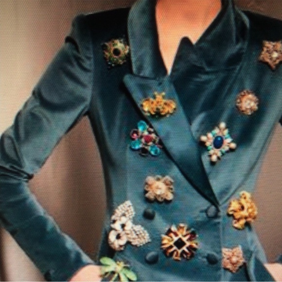 Crown Trifari from 50’s Rose Vermeil Floral Brooch with pearls. - Picture 8 of 8